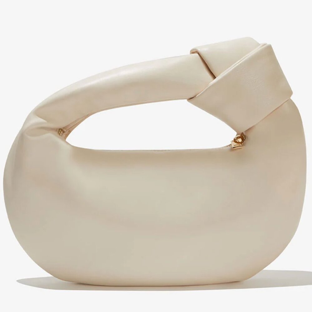 Melie Bianco Bag - Alexandra Cream Vegan Top Handle Bag